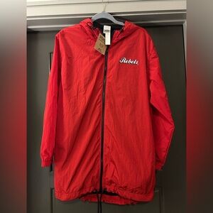 Pink Victoria's Secret oversized  XS/S UNLV Anorak Jacket BRAND NRW WITH TAGS